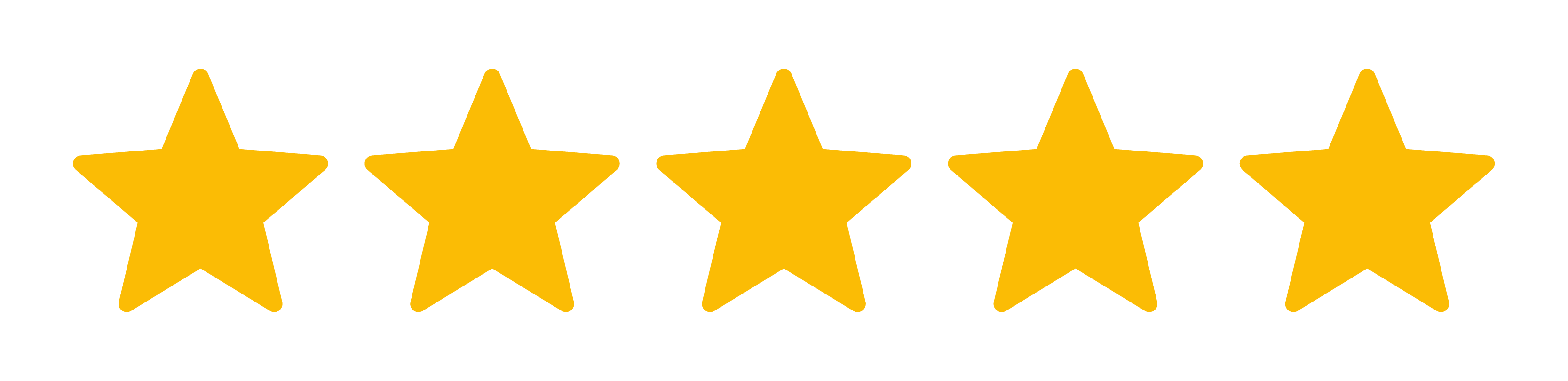Rated five out of five stars